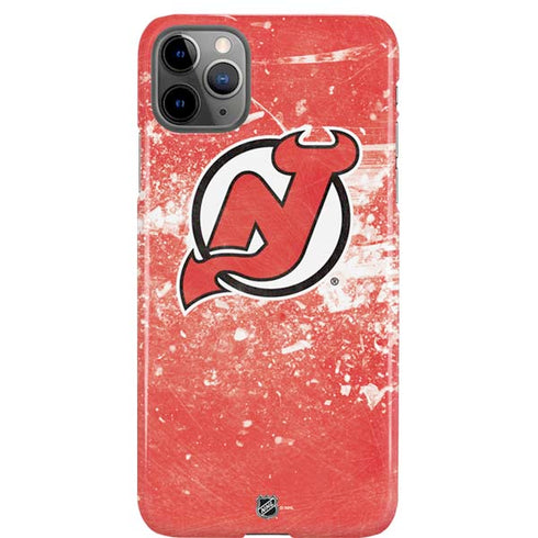NHL New Jersey Devils Frozen iPhone 11 Pro Max Lite Case