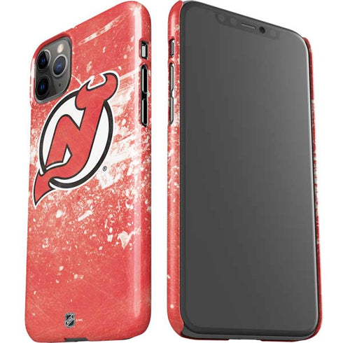 NHL New Jersey Devils Frozen iPhone 11 Pro Max Lite Case