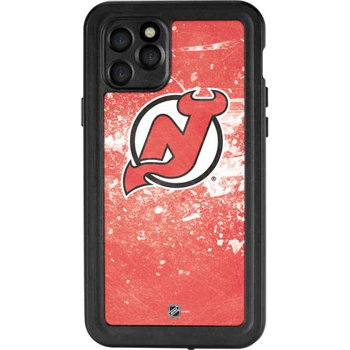 NHL New Jersey Devils Frozen iPhone 11 Pro Waterproof Case