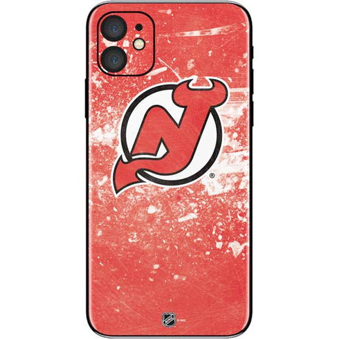 NHL New Jersey Devils Frozen iPhone 11 Skin
