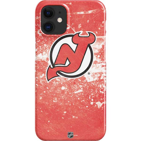 NHL New Jersey Devils Frozen iPhone 12 Mini Lite Case