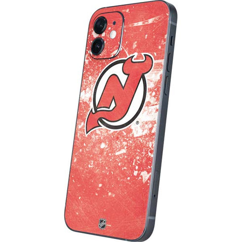 NHL New Jersey Devils Frozen iPhone 12 Mini Skin