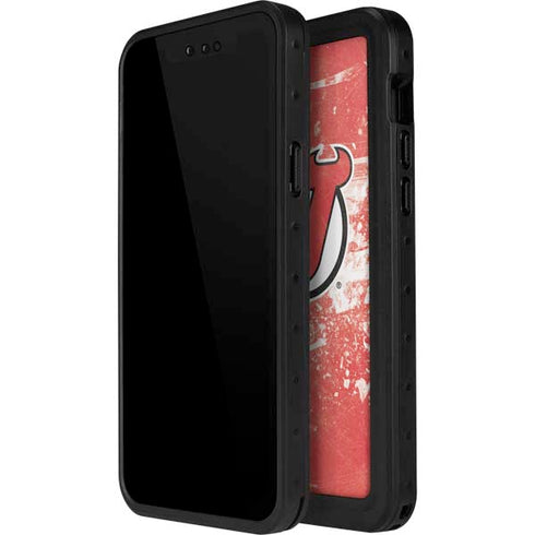 NHL New Jersey Devils Frozen iPhone 12 Pro Waterproof Case
