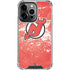 NHL New Jersey Devils Frozen iPhone 13 Pro Clear Case