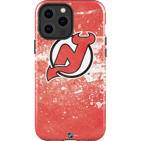 NHL New Jersey Devils Frozen iPhone 13 Pro Max Impact Case