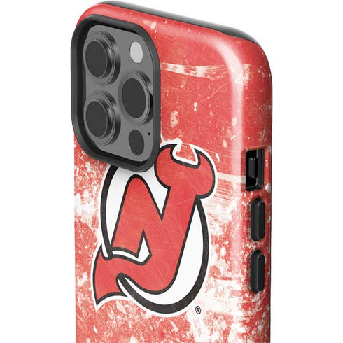 NHL New Jersey Devils Frozen iPhone 13 Pro Max Impact Case