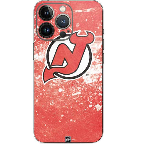 NHL New Jersey Devils Frozen iPhone 13 Pro Skin