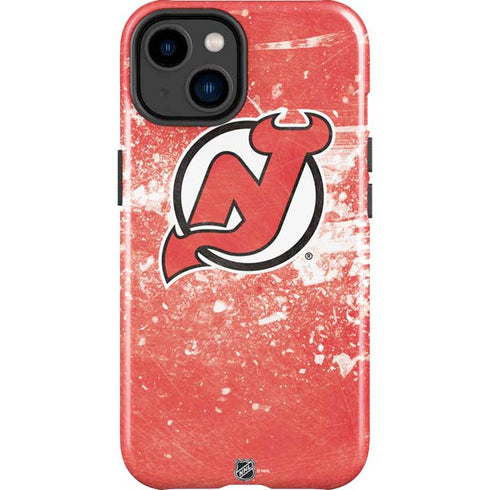NHL New Jersey Devils Frozen iPhone 15 Plus Impact Case