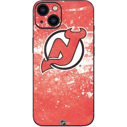 NHL New Jersey Devils Frozen iPhone 14 Plus Skin