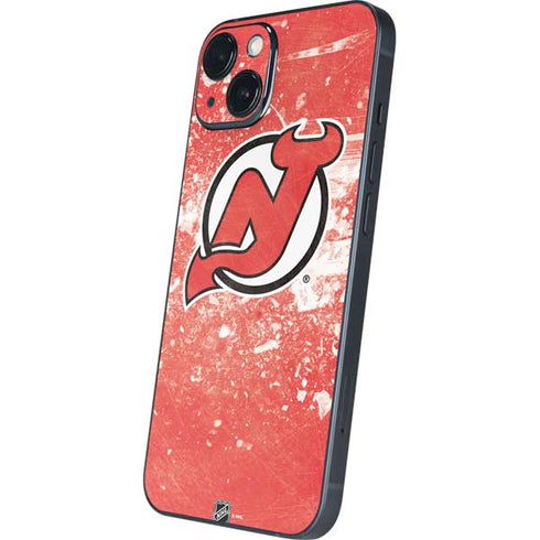 NHL New Jersey Devils Frozen iPhone 14 Plus Skin