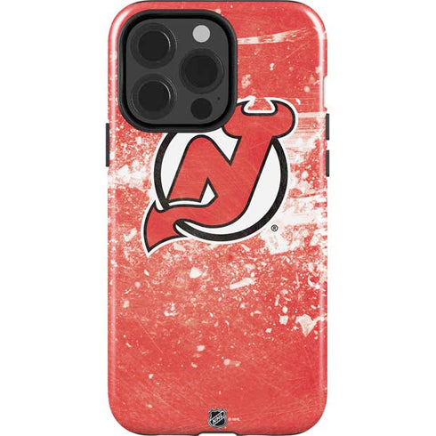 NHL New Jersey Devils Frozen iPhone 15 Pro Impact Case