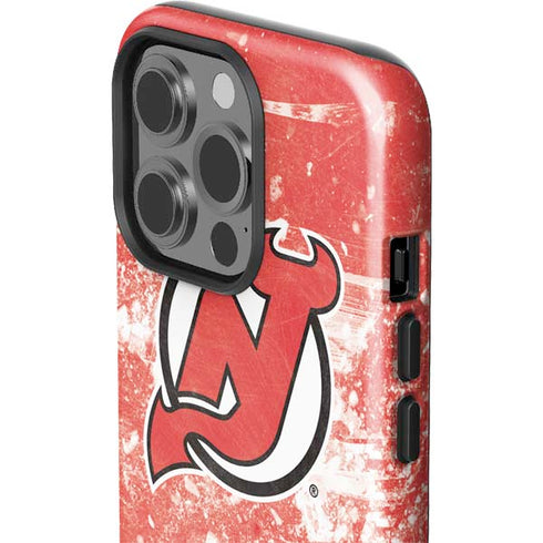 NHL New Jersey Devils Frozen iPhone 15 Pro Impact Case