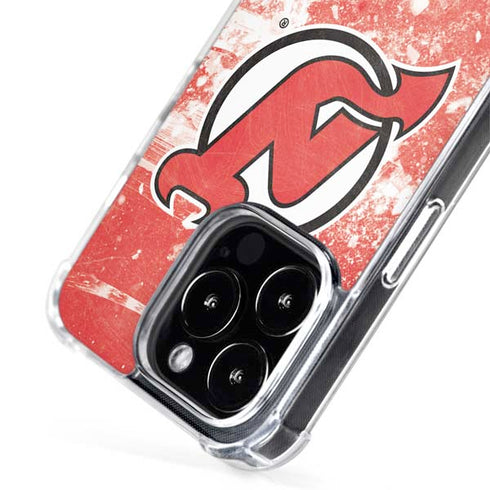 NHL New Jersey Devils Frozen iPhone 15 Pro MagSafe Case