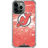 NHL New Jersey Devils Frozen iPhone 14 Pro Max Clear Case