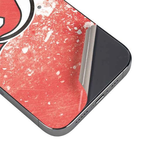 NHL New Jersey Devils Frozen iPhone 14 Pro Max Skin
