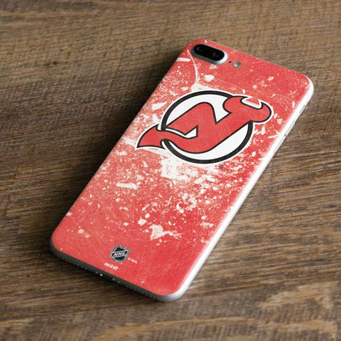 NHL New Jersey Devils Frozen iPhone 8 Plus Skin