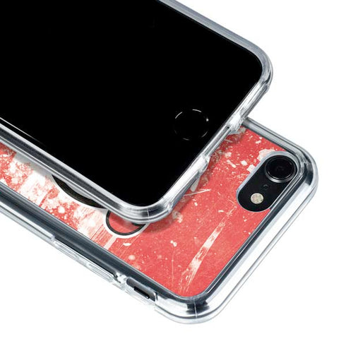 NHL New Jersey Devils Frozen iPhone SE (2nd & 3rd Gen) Clear Case