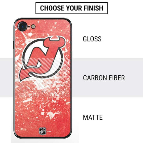 NHL New Jersey Devils Frozen iPhone SE (2nd & 3rd Gen) Skin