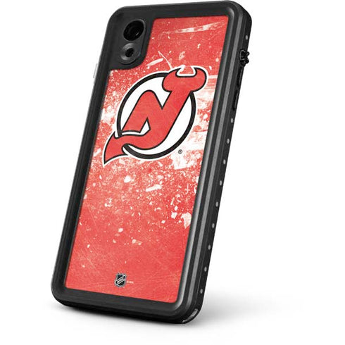 NHL New Jersey Devils Frozen iPhone XR Waterproof Case