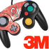 NHL New Jersey Devils Frozen Nintendo GameCube Controller Skin