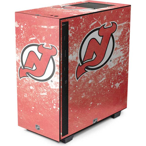 NHL New Jersey Devils Frozen NZXT H510 Compact ATX Mid-Tower Case Skin