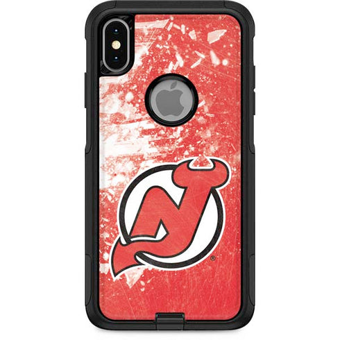 NHL New Jersey Devils Frozen Otterbox Commuter iPhone Skin