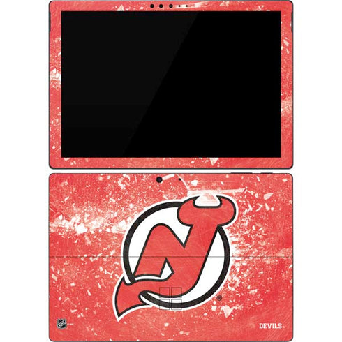 NHL New Jersey Devils Frozen Surface Pro 7 Skin