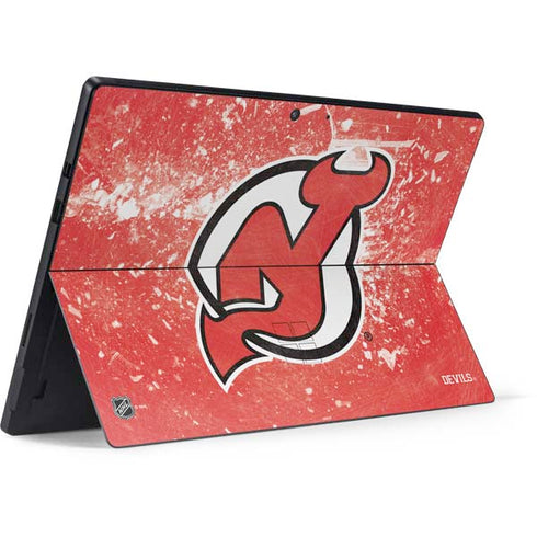NHL New Jersey Devils Frozen Surface Pro 7 Skin