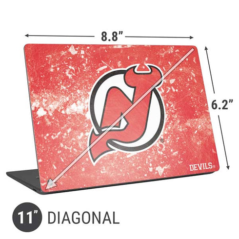 NHL New Jersey Devils Frozen Universal Laptop 11in (8.8 x 6.2in) Skin