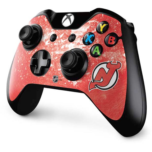 NHL New Jersey Devils Frozen Xbox One Controller Skin