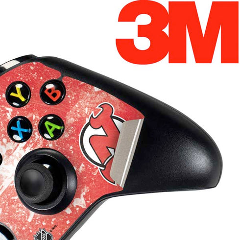 NHL New Jersey Devils Frozen Xbox One Controller Skin