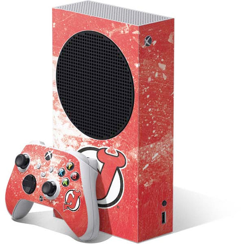 NHL New Jersey Devils Frozen Xbox Series S Bundle Skin