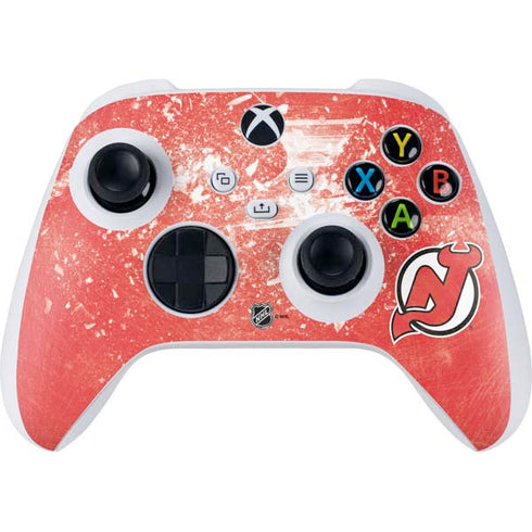 NHL New Jersey Devils Frozen Xbox Series S Controller Skin