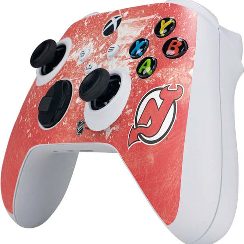NHL New Jersey Devils Frozen Xbox Series S Controller Skin