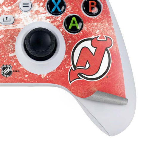 NHL New Jersey Devils Frozen Xbox Series S Controller Skin