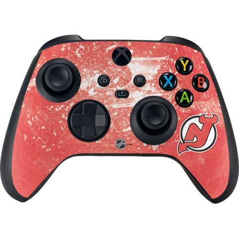 NHL New Jersey Devils Frozen Xbox Series X Controller Skin