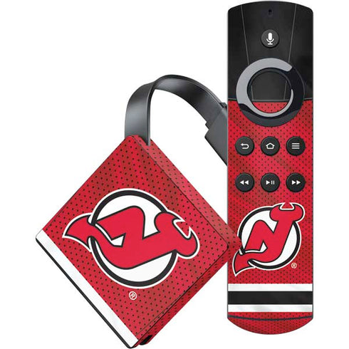 NHL New Jersey Devils Home Jersey Amazon Fire TV Skin