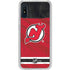 NHL New Jersey Devils Home Jersey Galaxy A10e Clear Case