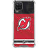 NHL New Jersey Devils Home Jersey Galaxy A12 Clear Case