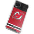 NHL New Jersey Devils Home Jersey Galaxy A12 Clear Case
