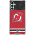 NHL New Jersey Devils Home Jersey Galaxy A13 5G Clear Case