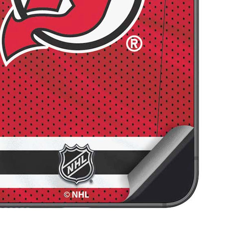 NHL New Jersey Devils Home Jersey Galaxy A14 5G Skin