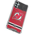 NHL New Jersey Devils Home Jersey Galaxy A15 5G Clear Case