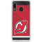 NHL New Jersey Devils Home Jersey Galaxy A20 Clear Case