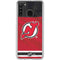 NHL New Jersey Devils Home Jersey Galaxy A21 Clear Case