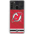 NHL New Jersey Devils Home Jersey Galaxy A21 Clear Case