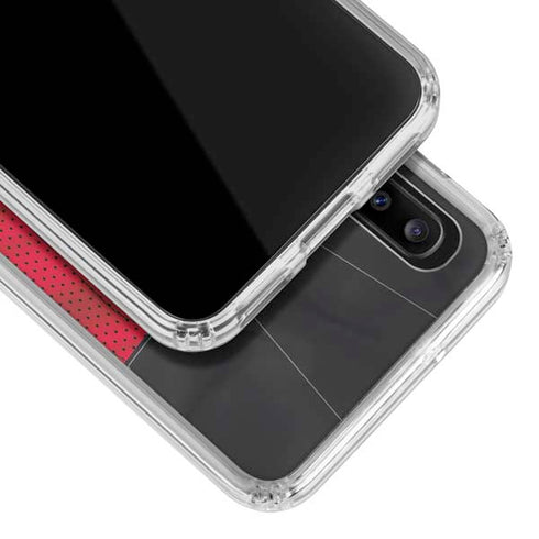 NHL New Jersey Devils Home Jersey Galaxy A30 Clear Case