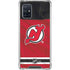 NHL New Jersey Devils Home Jersey Galaxy A71 5G Clear Case