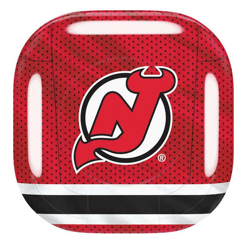 NHL New Jersey Devils Home Jersey Galaxy Buds Pro Skin