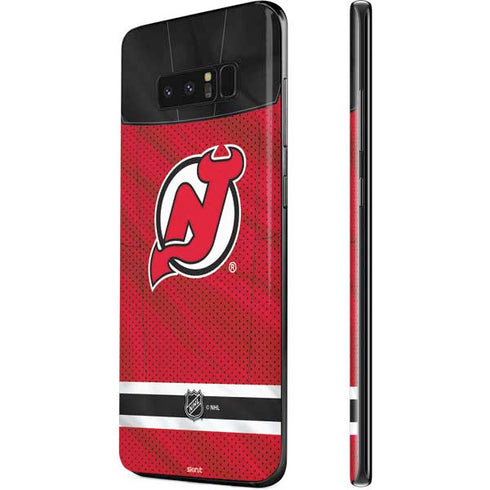 NHL New Jersey Devils Home Jersey Galaxy Note 8 Skin